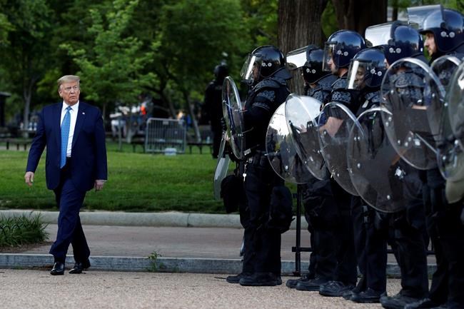 Virginia county pulls officers from DC after Trump photo-op | iNFOnews.ca