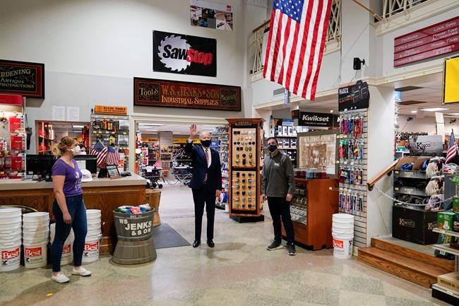 Biden visits businesses to highlight changes to loan program | iNFOnews.ca