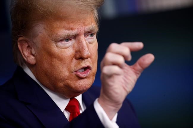 AP FACT CHECK: Trump falsely blames governors for virus test | iNFOnews.ca