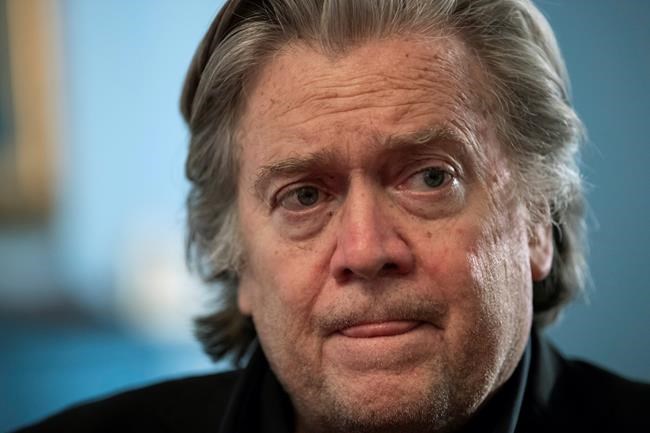 Steve Bannon wants GOP to rally behind Trump | iNFOnews.ca