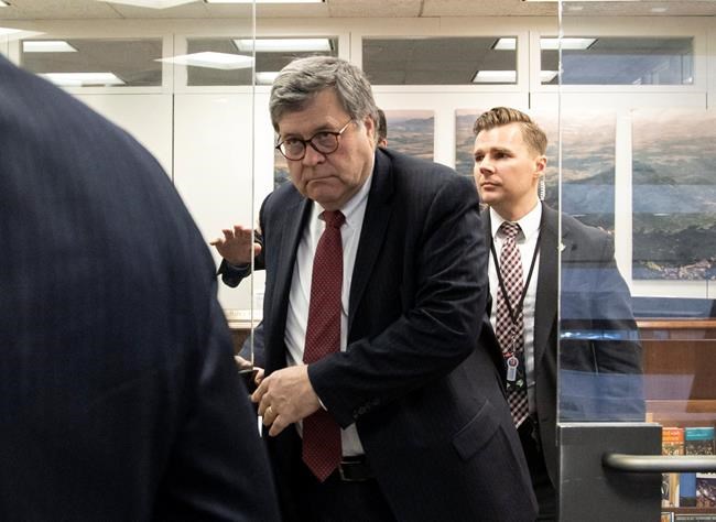 The Latest: Senate panel approves Barr, Trump's AG pick | iNFOnews.ca