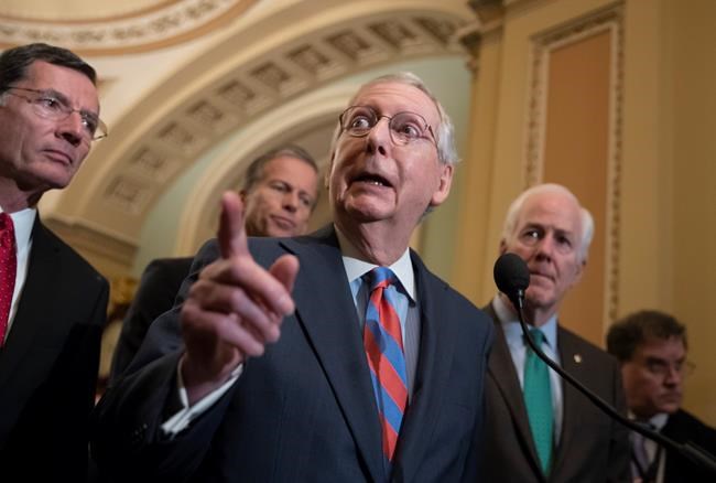 GOP senators lunch with Trump, don't bring up McCain remark | iNFOnews.ca