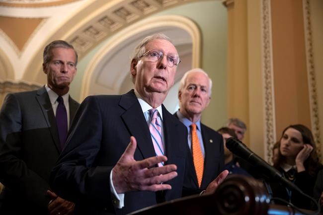 Senate backs bill to avert shutdown, boost military spending | iNFOnews.ca