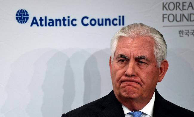 Tillerson softens US stance on possible talks with NKorea | iNFOnews.ca