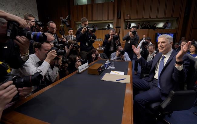 The Latest: Gorsuch says Trump disappointed he lost Colorado | iNFOnews.ca