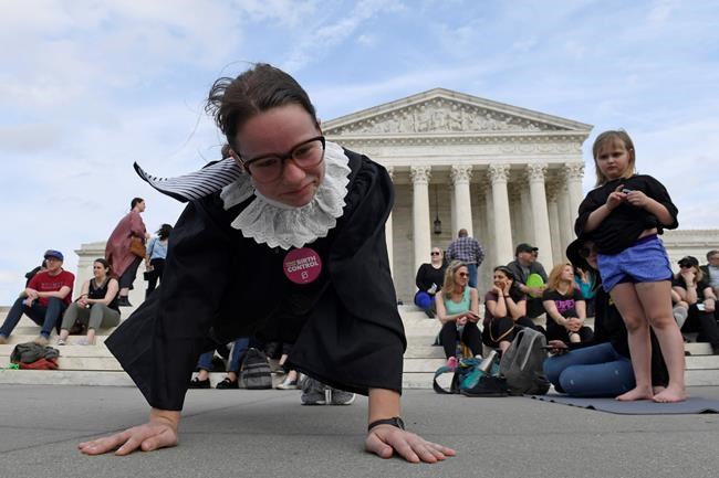Hold the cake! Fans honour Ginsburg's birthday with exercise | iNFOnews.ca