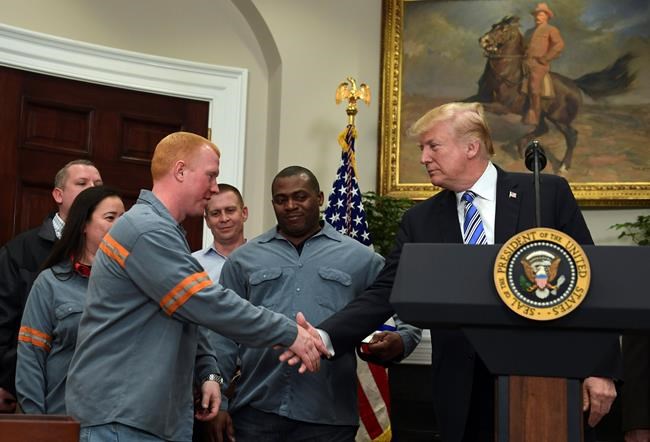 The Latest: Trump orders tariffs on steel, aluminum imports | iNFOnews.ca