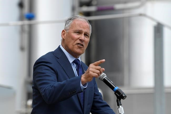Inslee says he's hit donor threshold for presidential debate | iNFOnews.ca