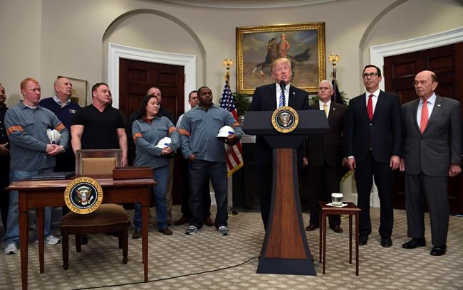 The Latest: Merkel hopes for EU exemption from tariffs | iNFOnews.ca