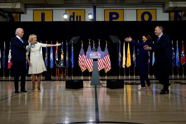 Biden, Harris lash Trump at debut of historic VP choice | iNFOnews.ca