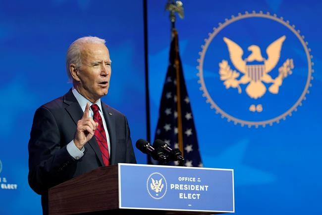 The Latest: Biden says he plans to name Austin defence chief | iNFOnews.ca