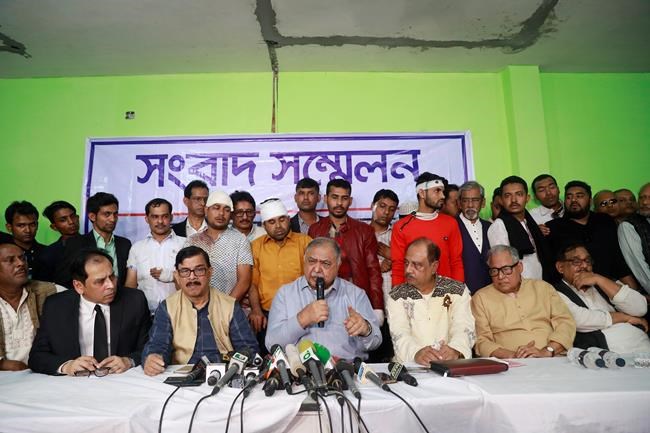 Bangladesh opposition leader's motorcade allegedly attacked | iNFOnews.ca