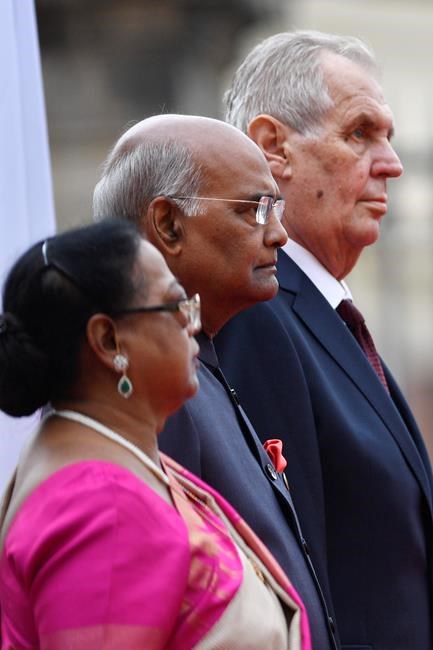 India's president calls for defenceco-operation with Czechs | iNFOnews.ca
