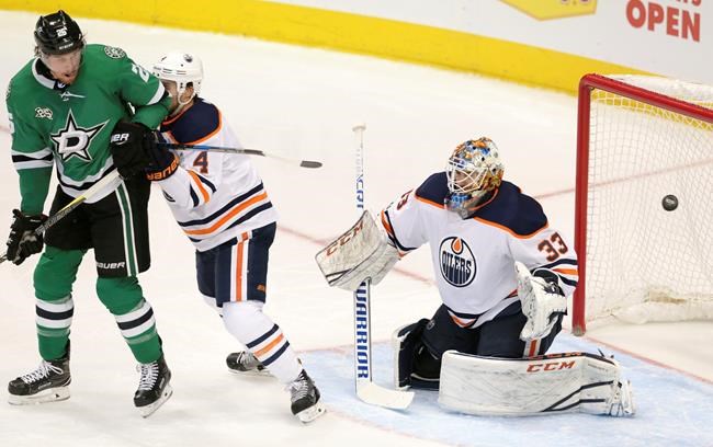 Bishop blanks Edmonton in relief, Stars beat Oilers 6-3 | iNFOnews.ca