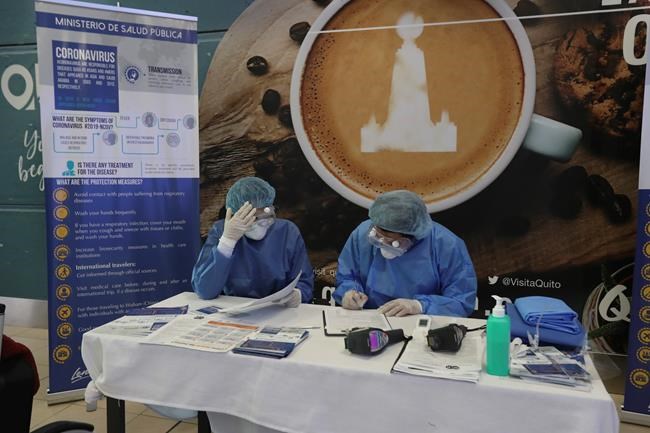 Ecuador reports 1st new virus case; Mexico confirms 2 more | iNFOnews.ca