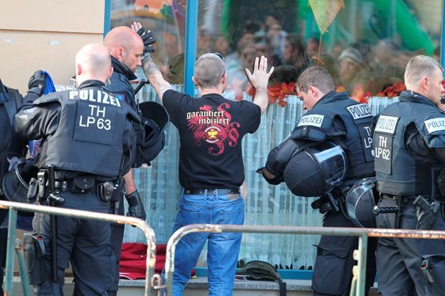 German police end neo-Nazi concert after violence, injuries | iNFOnews.ca