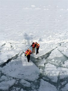 Man rescued crossing Lake St. Clair, says he planned Detroit-Toronto walk | iNFOnews.ca