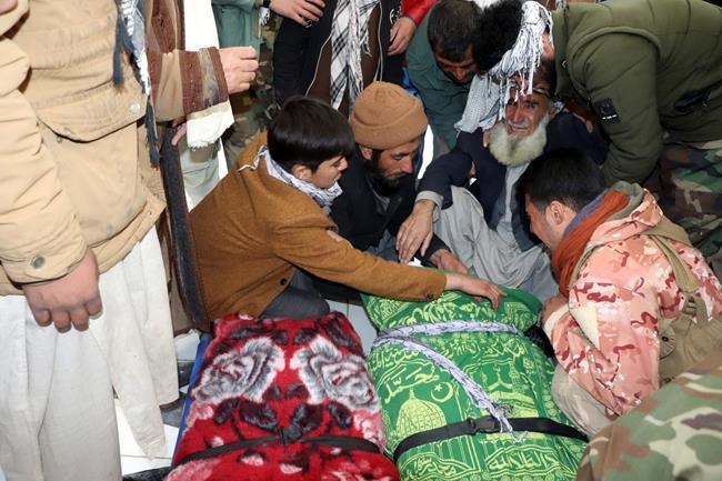 Officials: Attack targets Afghan reporter's family, kills 3 | iNFOnews.ca CP2033929503