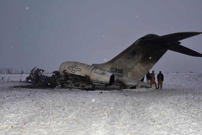 US says mystery crash in Afghanistan was US Air Force plane | iNFOnews.ca
