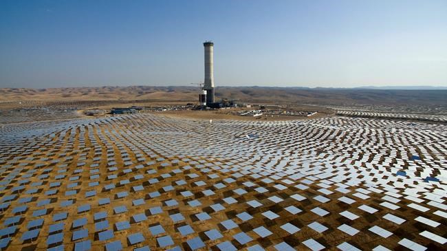 Israel harnessing sunshine with world's tallest solar tower | iNFOnews.ca