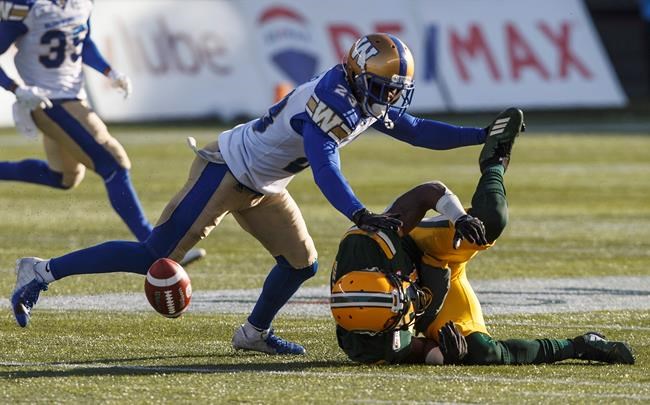 Edmonton Eskimos end season with win over Winnipeg Blue Bombers | iNFOnews.ca