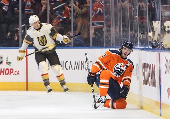 Spooner scores first goal with Edmonton to lead Oilers over Golden Knights 2-1 | iNFOnews.ca Spooner scores first goal with Edmonton to lead Oilers over Golden Knights 2-1 | iNFOnews.ca