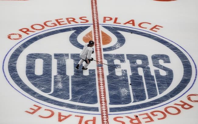 Oilers honour memory of Colby Cave prior to first practice returning to play | iNFOnews.ca