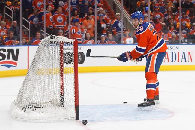Oilers' Draisaitl available for Game 5, fined for Game 4 spear on Sharks' Tierney | iNFOnews.ca