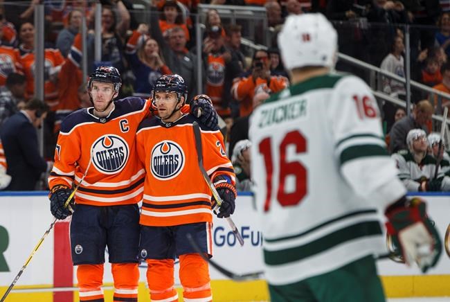 Connor McDavid's three-point effort leads Edmonton over Minnesota 4-2 | iNFOnews.ca