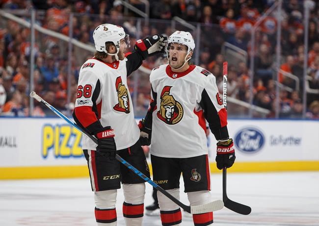 Mike Hoffman's three-point night leads Senators to 6-1 rout of Oilers | iNFOnews.ca