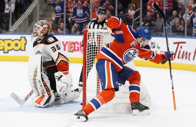 Leon Draisaitl scores in overtime, Oilers snap Ducks' three-game win streak | iNFOnews.ca