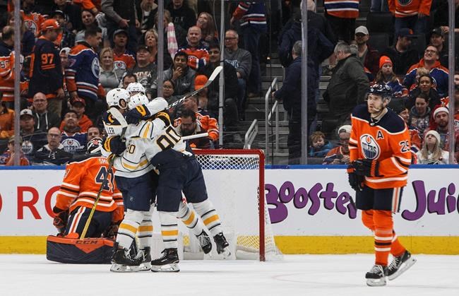 Miller lifts Sabres to 3-2 overtime win in Edmonton; Buffalo snaps two-game skid | iNFOnews.ca
