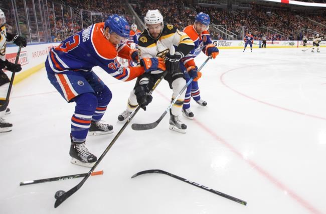 Draisaitl, McDavid three points each as Oilers beat Bruins 7-4 | iNFOnews.ca