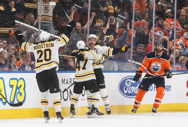 Pastrnak scores overtime winner, Bruins edge Oilers 2-1 | iNFOnews.ca Pastrnak scores overtime winner, Bruins edge Oilers 2-1 | iNFOnews.ca