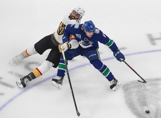 Pacioretty scores twice as Golden Knights beat Canucks 5-3 in NHL playoffs | iNFOnews.ca