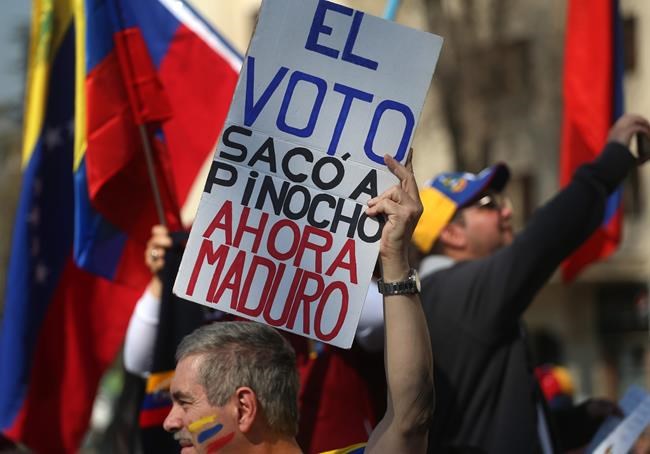 Venezuelan journalist charged after anti-Maduro protest | iNFOnews.ca
