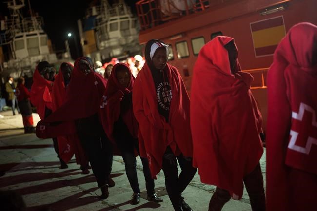 Spain finds 69 migrants missing for a day in smuggling boat | iNFOnews.ca CP315245352