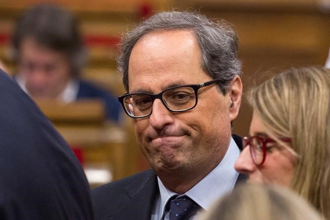 The Latest: Secessionist Torra is chosen to lead Catalonia | iNFOnews.ca
