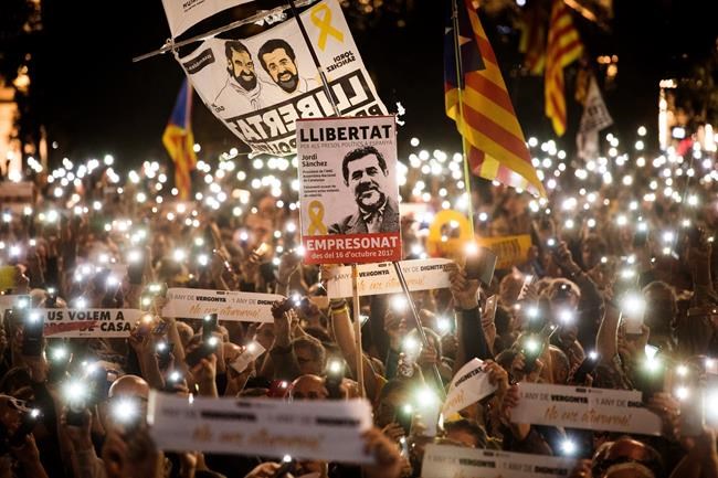 Spain pressured to free imprisoned Catalan activists | iNFOnews.ca