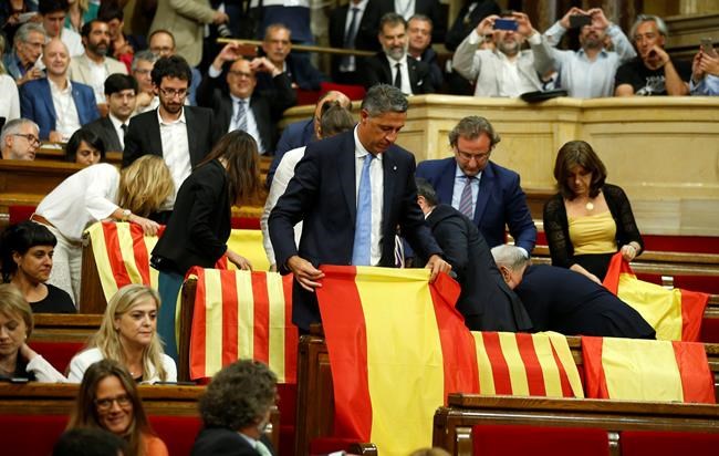 Spanish court suspends Catalonia's independence vote | iNFOnews.ca