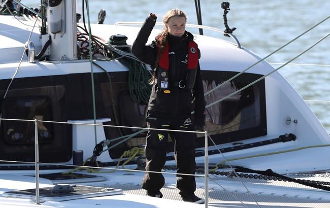 Greta Thunberg says voyage ‘energized’ her climate fight | iNFOnews.ca Greta Thunberg says voyage ‘energized’ her climate fight | iNFOnews.ca