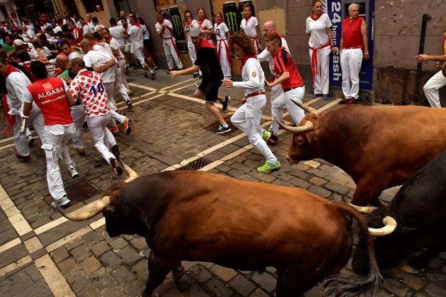 2 gorings, 6 more injured on Day 7 of San Fermin festival | iNFOnews.ca 2 gorings, 6 more injured on Day 7 of San Fermin festival | iNFOnews.ca