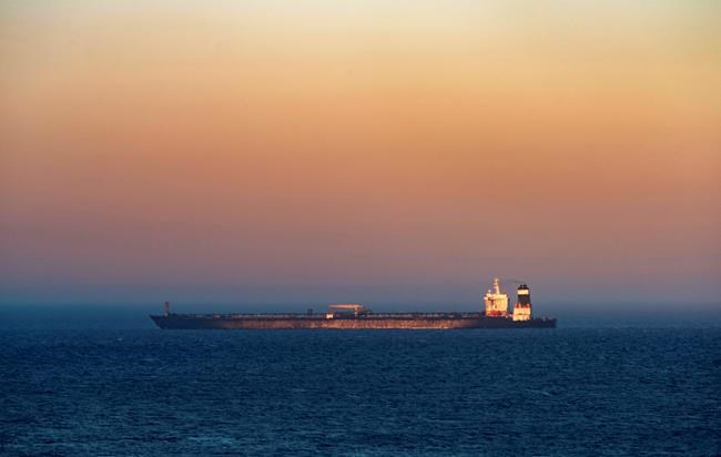 Iranian tanker sought by US heading toward Greece | iNFOnews.ca CP1129834472