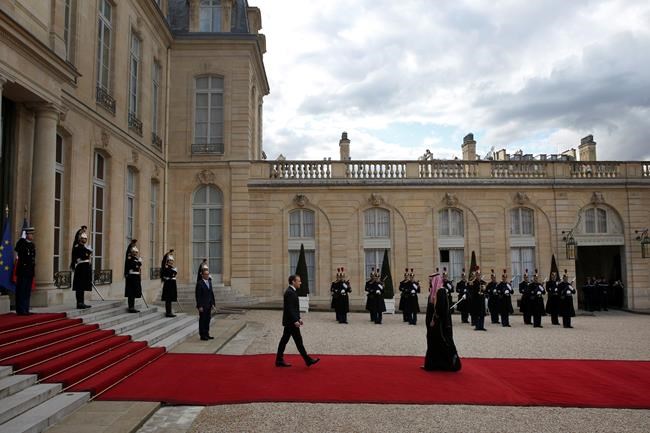 France's Macron and Saudi prince discuss response to Syria | iNFOnews.ca France's Macron and Saudi prince discuss response to Syria | iNFOnews.ca