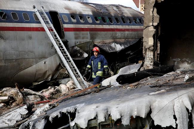 Cargo plane crash in Iran kills 15, leaves 1 survivor | iNFOnews.ca