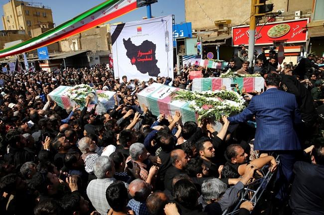 Iran video threatens missile strikes on UAE, Saudi Arabia | iNFOnews.ca