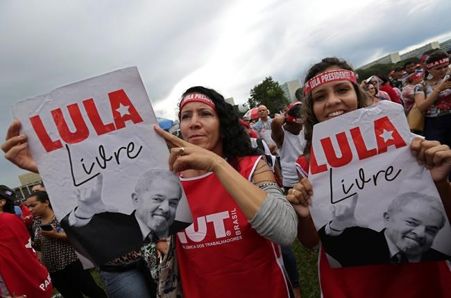 AP Explains: Brazil elections if ex-Prez da Silva is jailed | iNFOnews.ca