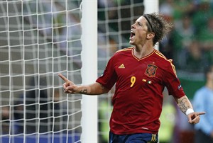Fernando Torres scores 2 goals as Spain eliminates Ireland from Euro 2012 with 4-0 win | iNFOnews.ca CP18801875
