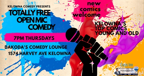 Totally Free Open Mic Comedy | iNFOnews.ca Totally Free Open Mic Comedy