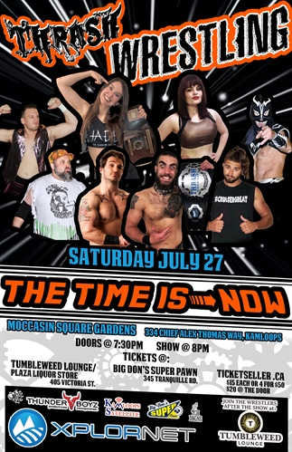 Thrash Wrestling "The Time Is Now" | iNFOnews.ca Thrash Wrestling “The Time Is Now”